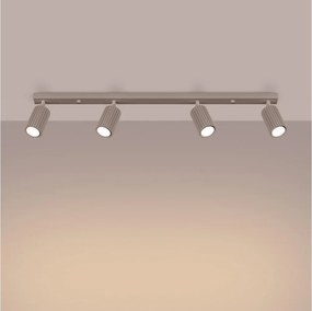 Brilagi - Oprawa punktowa LED CRESTO 4xGU10/10W/230V taupe