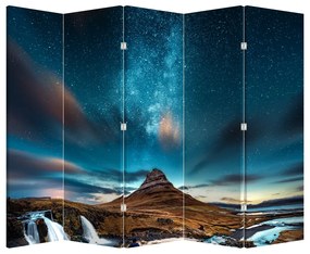 Parawan  - Niebieska Droga Mleczna (210x170 cm)