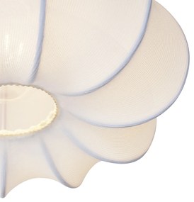 Lampa sufitowa Japandi biała 27 cm - Plu AsyeshaJapandi Oswietlenie wewnetrzne