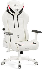 Fotel gamingowy Diablo X-Ray 2.0 King Size, biało-czarny
