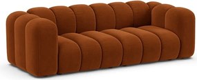 Pomarańczowa sofa 228 cm Lupine – Micadoni Home