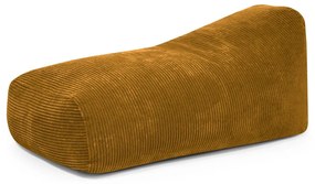 Musztardowy sztruksowy worek do siedzenia Snug 130 – SLOWDOWN