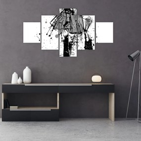 Obraz - Pokaz mody (125x70 cm)