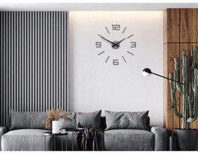 Zegar ścienny naklejany duży nowoczesny akrylowy na ścianę do kuchni salonu