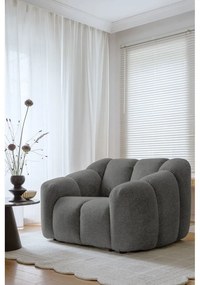 Szary fotel Shell – Miuform