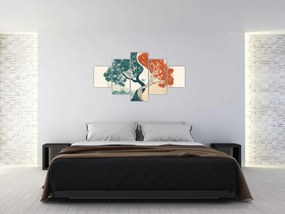 Obraz – Drzewo pełne energii (125x70 cm)