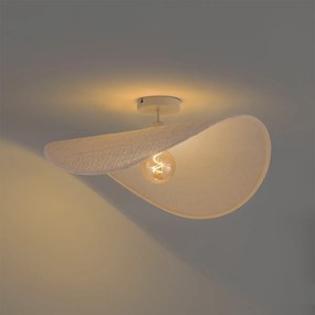 Nowoczesna Lampa Sufitowa Beżowa 65 cm - Hat