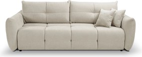 Masseno Sofa MODA z funkcją spania i pojemnikiem na pościel - Beżowy - WIND 05