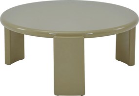Stolik kawowy MDF - Zielony błyszczący - ZYRENIA