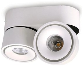 LED Ściemnialny reflektor LAHTI MINI 2xLED/9W/230V 3000K CRI 90 biały