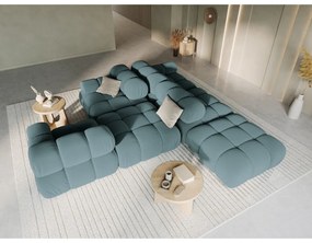 Morska aksamitna sofa 282 cm Bellis – Micadoni Home