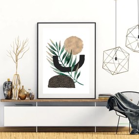 Plakat - Symboliczna abstrakcja (A4)