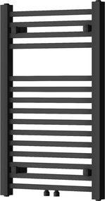Mexen Pluton grzejnik łazienkowy 800 x 500 mm, 410 W, czarny  - W106-0800-500-00-70