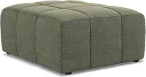 Zielony podnóżek z materiału bouclé Aloha – Makamii