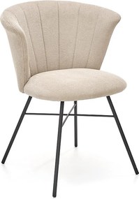Krzesło tapicerowane K459 beżowe