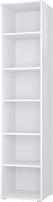 Biały skandynawski regał młodzieżowy 70 cm T9-D20