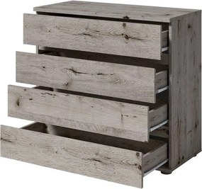 Komoda HEIMOR 91,5 cm do Salonu Sypialni Dąb wellington