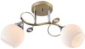 Złoty podwójny elegancki żyrandol - A322 P1-Z50