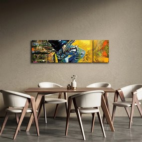 Obraz saksofonisty (170x50 cm)