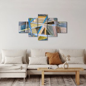 Obraz - Abstrakcja (125x70 cm)