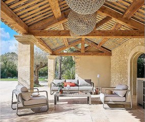 Zestaw aluminiowy ISABELLA dla 5 osób (kawiarniany)