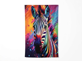 Ręcznik plażowy XL szybkoschnący ZEBRINA kolorowy 100 x 180 cm, 100% mikrofibra