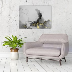 Obraz na szkle - Sztuka tuszu (70x50 cm)