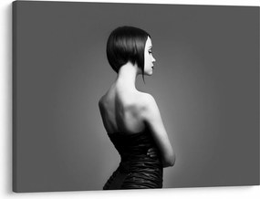 Obraz eleganckiej kobiety (70x50 cm)