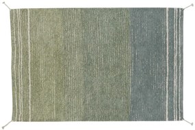 Zielono-niebieski bawełniany dywan 170x240 cm Twin Vintage – Lorena Canals