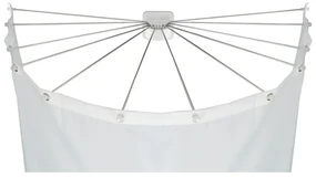 Okrągły uchwyt na zasłonę prysznicową Wenko Shower Umbrella