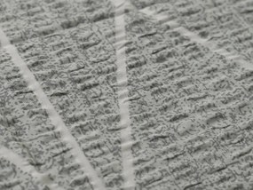 PrzytulneMieszkanie.pl PrzytulneMieszkanie.pl Pościel z kory z bawełny renforcé GRAY STRIPES szare Rozmiar pościeli: 70 x 90 cm | 140 x 200 cm