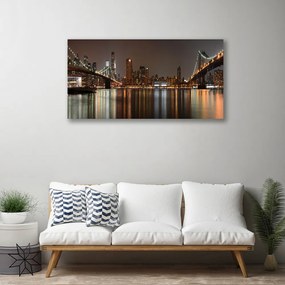 Obraz na płótnie Mosty nad Wielką Wodą