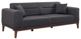 Antracytowa rozkładana sofa 223 cm Liones – Artie