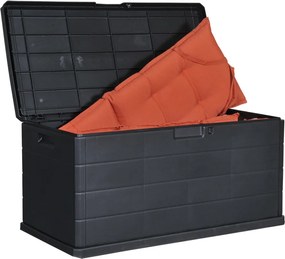 Pojemnik do przechowywania ALPHA, 340L, 118x59x57cm, antracytowa I.P.A.E-Progarden