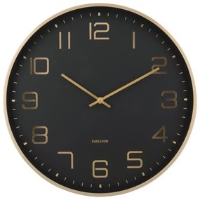 Zegar ścienny ø 40 cm Elegance Glow – Karlsson