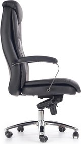 Obrotowy fotel do gabinetu z ekoskóry Quad