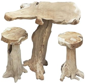 Drewniany hoker ogrodowy Surga – Garden Pleasure