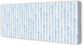 Obraz drukowany na płótnie Niebieska Jodełka