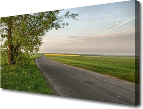 Zdjęcie na płótnie Aleja prowadząca w Nieznane