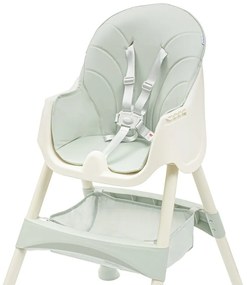 Krzesło do jadalni Baby Mix Nora zielone, 51 x 43x 27 cm