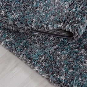 Dywan shaggy Enjoy niebieski wielokolorowy 160 cm x 230 cm