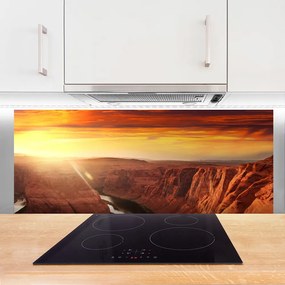 Szkło do Kuchni na Ścianę Majestatyczny Wielki Kanion
