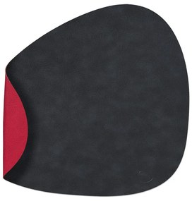 Mata stołowa ze skóry ekologicznej 37x44 cm Curve L Double Cloud – LIND DNA