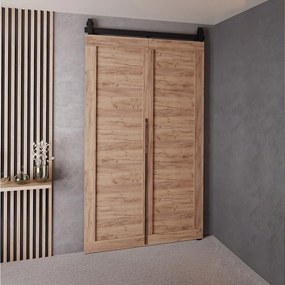 Drzwi Przesuwne QUDIO M1 Dąb Craft Złoty 100