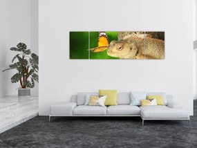 Obraz - Jaszczurka (170x50 cm)