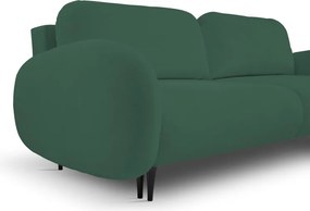 Sofa SOFT z funkcja spania i pojemnikiem ZIELONY RUN AGAIN 36