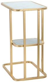 Dwupoziomowy stolik boczny, wys. 60 cm