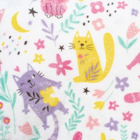 4Home Pościel mikroflanela Playful Paws, 140 x 220 cm, 70 x 90 cm