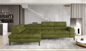 Narożnik VOSS L układ L Lewostronny z funkcją spania i pojemnikiem WERSAL