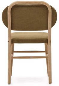 Krzesła w kolorze khaki zestaw 2 szt. Helda – Kave Home